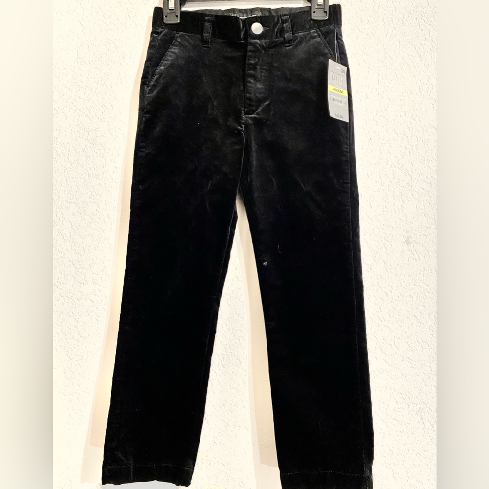 COPY - COPY - Inc nwt Black velvet pants boy Medium 5/6
